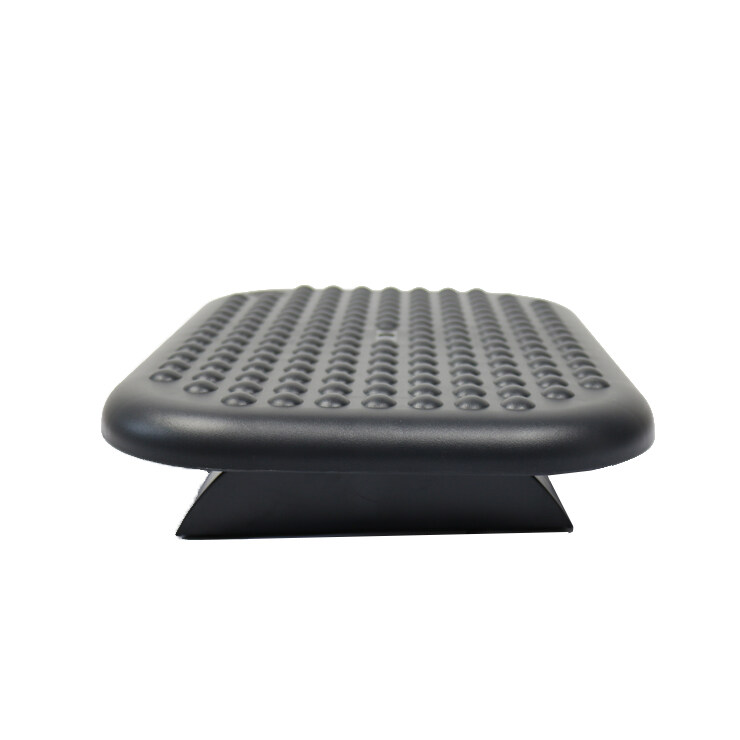 Adjustable Height Ergonomic Foot Rest, Black